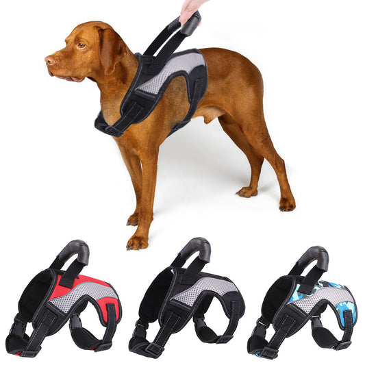 Pet Chest Straps Large And Medium-Sized Dogs Anti-Shock Breathable Dogs Go Out Traction Chest Straps